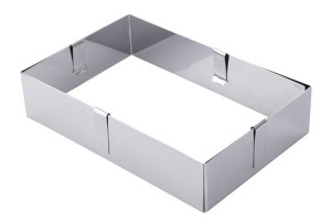 Kostka-Opaska do ciast H-6cm 18x27cm min 34x52cm max