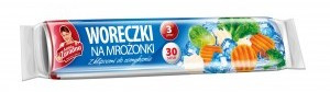 AZ Woreczki na mrożonki 3L 30szt 26x34cm