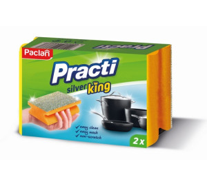 GĄBKI DO NACZYŃ SILVER KING 2szt.