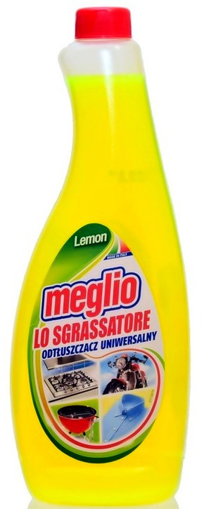 MEGLIO Odtłuszczacz uniwersalny 750ml zapas lemon