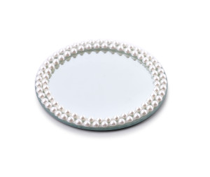 MARGOT PEARL Podstawka art.dekoracyjny śr:15xh1cm