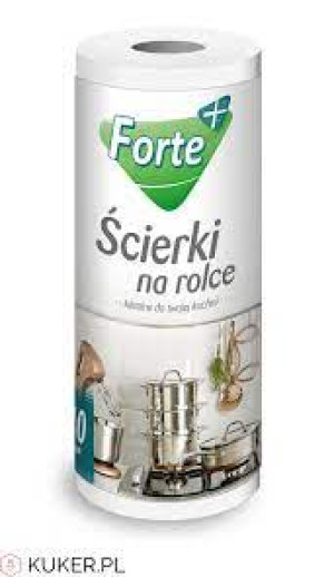 FORTE Ścierki na rolce 40szt