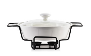 MODERN KITCHEN Naczynie z podgrzewaczem1,1L 2x18,7x6,2 cm