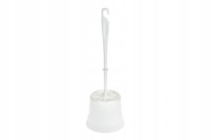 Szczotka WC JIN Standard 10x10x39cm biała