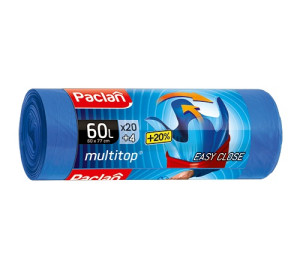 MULTITOP Worki na śmieci 60l 20szt.