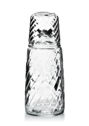 HOLLIE Butelka ze szklanką 1,1L