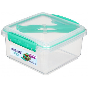 SISTEMA TO GO LUNCH PLUS Pojemnik na żywność 1,2l 14,5x14,5xh8,5cm