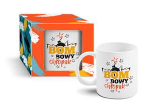 DZIEŃ CHŁOPAKA Kubek BOSS 300ml Bombowychłopak