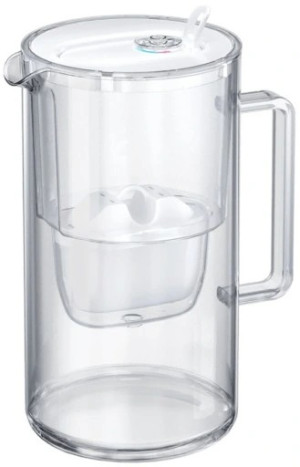 AQUAPHOR Dzbanek GLASS 2,5L+wkład MAXFOR+Mg,biały
