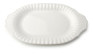 IWONA BIAŁY Półmisek owal 33cm 0000