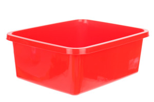 Miska prostokątna CLASSIC 11L 37x30x14cm czerwona