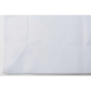 Obrus SELENA teflon 110x160cm biel+srebrna nitka