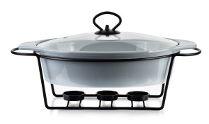 MODERN KITCHEN Naczynie z podgrzewaczem1,6l 33,1x22,2x7 cm
