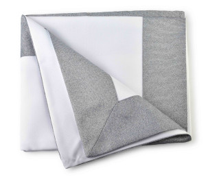 Obrus SOFT silver teflon 140x260cm
