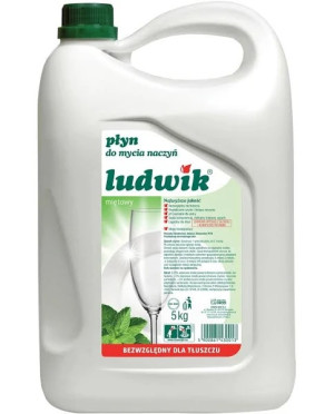LUDWIK Płyn do naczyń 5L mięta