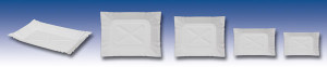 Komplet 100szt Tacek papierowych 14x25cm(13x24)