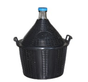 Balon 34L w koszu plastikowym bez korka