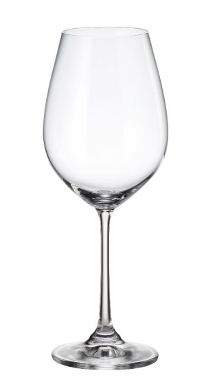 BOHEMIA COLUMBA Komplet 6 kieliszków 650ml czerwone wino