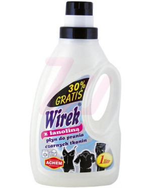 WIREK Płyn do prania 1L czarny