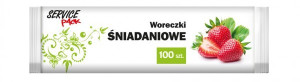 SP Woreczki śniadaniowe 17x24cm 100szt bez klipsów