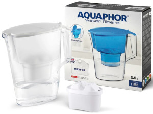 AQUAPHOR Dzbanek TIME 2,5L+wkład MAXFOR PLUS,biały