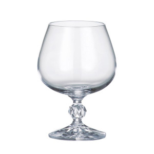 BOHEMIA STERNA KLAUDIA Komplet 6 kieliszków 250ml brandy