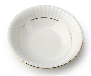 IWONA ZŁOTY PASEK Salaterka Okrągła 16cm B014