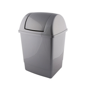 Kosz KLIP 26L 27x32,5x51cm srebrny