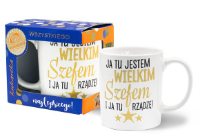 Kubek Premium Q Kubek WIELKIEGO SZEFA