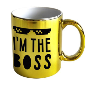 Kubek ON IM THE BOSS