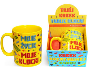 Kubek GIGANT Moje życie,moje klocki