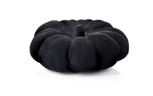 MAVE Figura dynia welur czarny 16xh6cm AW25