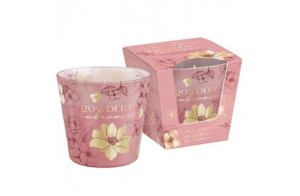 Świeca zapachowa w szkle FLORAL GARDEN115g POWDERY TUBEROSE