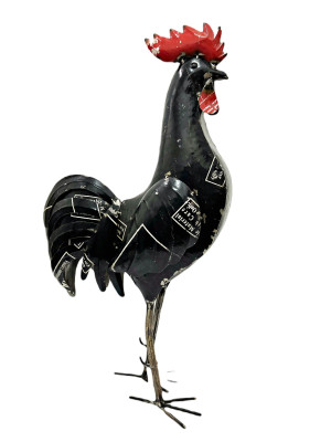 Figurka z Metalu KOGUT 56x21x88cm