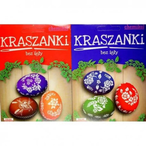 Kraszanki i barwniki do jaj PISANKI