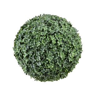 Kula z drobnych zielonych listków koniczynek 22cm