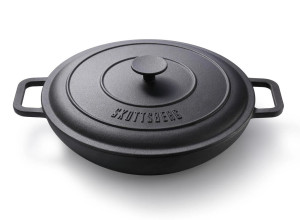 SKOTTSBERG CAST IRON Patelnia z pokrywą31,5cm