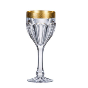 BOHEMIA SAFARI GOLD Komplet 6kieliszków290ml wino