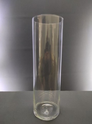 Wazon szklany CYLINDER 10x10x29,5cm