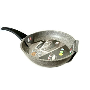 DURA Patelnia 24cm głęboka granitowaindukcja