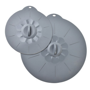 MODERN KITCHEN Komplet 2 pokryw silikonowych 20cm 30cm