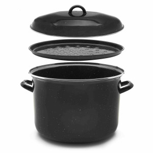 Garnek/powidlak 30cm emaliowany 15L