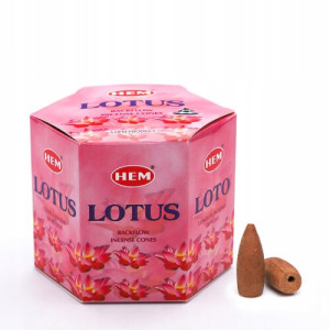 Kadzidełka zapachowe stożkowe BACKFLOWLOTUS 40sztuk