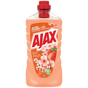 AJAX Płyn 1L do podłóg kwiat Brzoskwiniuniwersalny