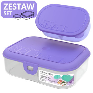 Pojemnik do żywności MyBrunch Plus City1220ml fiolet