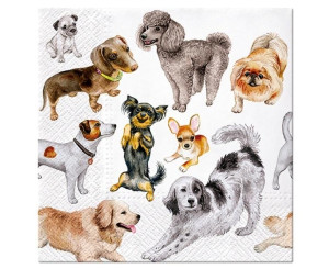 Serwetki 33x33 Dogs Happiness 20szt