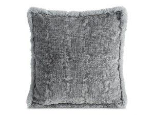Poszewka BLANCA 45x45cm stalowa