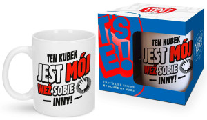 KUBEK THATS LIFE 300ml MÓJ KUBEK