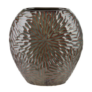 YARINE Wazon 25x12x26cm fiolet