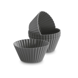 SILICO Komplet 6 Foremek do Muffinek 7x4cm